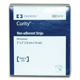 Kendall Curity Non-Adhering Strips with Oil Emulsion (50/bx)