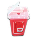 McKesson Biohazard Infectious Waste Sharps Container (1 qt)