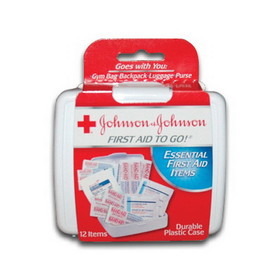 Johnson &amp; Johnson J & J First Aid Kit 12 PC