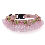 GOGO Lace Princess Dog Collar, Ruffled Tulle Dog Bibs with Adjustable Pet Collar, Bows Collar Bibs Collar