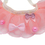 GOGO Lace-up Dog Collar Ruffled Tulle Collar with Hair Bow Clip for Dog Cat, Party Dog Dress Accessories, Price/set