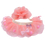 GOGO Lace-up Dog Collar Ruffled Tulle Collar with Hair Bow Clip for Dog Cat, Party Dog Dress Accessories, Price/set