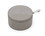 Fox Run 11712 Fox Run 11712 Cement Dual Chamber Salt Cellar, Divided Compartments with Lid and Spoon, 3.75", Slate Grey