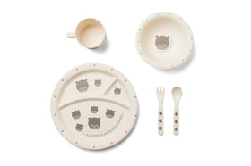 Red Rover 20021 Dinner Set - Hippo 5 Pc