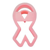 Fox Run 2065 Pink Ribbon Cookie Cutter, 4-Inch, Plastic