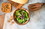 Ironwood Gourmet 28109 Individual Small Salad Bowl, Acacia Wood