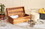 Ironwood Gourmet 28359 Ironwood 28359 Acacia Wood Recipe Box, 2 Compartment for 3 x 5" Note Cards