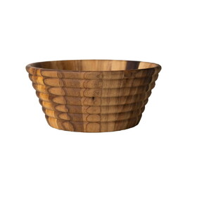 Ironwood 28401 Acacia Beehive Salad Bowl