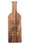 Ironwood Gourmet 28441E330 Wine Bottle Paddle Board, Acacia Wood, Cabernet Engraving