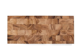 Ironwood Gourmet 28743 Bowery End Grain Cheese and Charcuterie Board, Acacia Wood