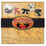 Fox Run 36034 Karate Cookie Cutter Set, Stainless Steel, 5-Piece