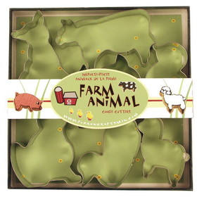 Fox Run 3651 Farm Animal Cookie Cutter Set, 7-Piece