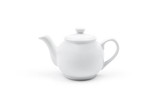 Fox Run 39863 White Earthenware Teapot, 55-Ounce