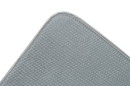 Envision Home 41366 Microfiber Dish Drying Mat, Grey
