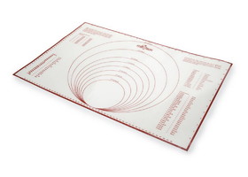 Fox Run 4724 Silicone Baking Mat with Measurements