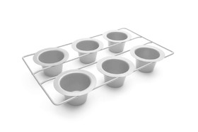 Fox Run 4757 Stainless Steel Popover Pan, 6 Cup