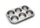 Fox Run 4867 Stainless Steel 6 Cup Muffin Pan