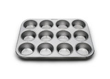 Fox Run 4868 Stainless Steel 12-Cup Muffin Pan