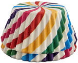 Fox Run 4889 Colorful Pinwheel Bake Cup 50pc