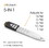 KitchenArt 50011 Pro Adjust-A-Teaspoon, Silver, Price/each