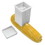 Fox Run 5417 Butter Spreader with Built-In Cover Display, Price/Box