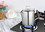 TOPS 55703 6-Cup Rapid Brew Stainless Steel Stovetop Coffee Percolator