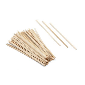 TOPS 55720 Wood Coffee Stirrers, 100 Count