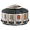 KitchenArt 57010 Select-A-Spice Auto Measure Carousel Series, satin/black