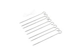 Fox Run 5770 Poultry Lacers with String, Stainless Steel, Set of 8
