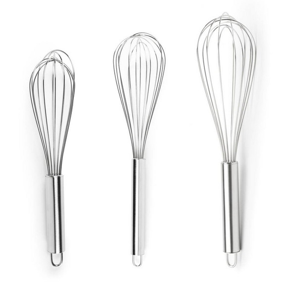 Fox Run 5819 Flat Sauce/roux Whisk Stainless Steel 10-inch for