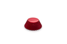 Fox Run 6967 Mini Red Foil Bake Cups, 48 Count