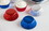 Fox Run 7203 Red, Silver & Blue Foil Bake Cup Set, 45 Count