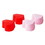 Bakelicious 73932 Silicone Bake Cups Heart S/12