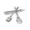 Outset 76357 Lux Collection 3-Piece Grill Tool Set