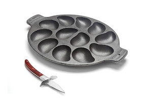 Outset 76469 Oyster Knife and Oyster Pan
