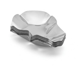 Outset 76471 Outset 76471 Stainless Steel Grillable Oyster Shells, Set of 12