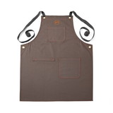 Outset 76472 Outset 76472 Canvas Griller's Apron with Multi-Pockets, Brown
