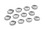 Outset 76494 All Purpose Grillable Sea Shells, Stainless Steel, Set of 12