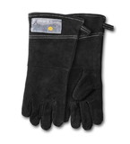 Outset 76604 Leather Grill Gloves, Black