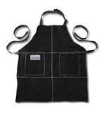 Outset 76605 Leather Grill Apron, Black