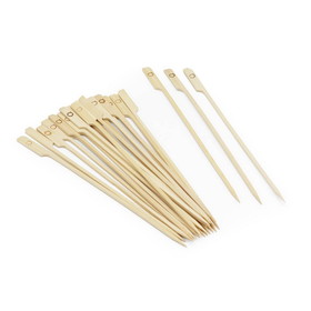 B2Q 77005 Bamboo Paddle Skewers 10" S/25