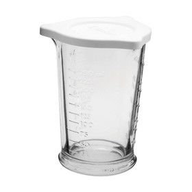 Anchor 77832 Triple Pour Measuring Glass with Lid, 8-Ounce