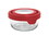 Anchor 79040 2 Cup Round Storage Red, Price/each