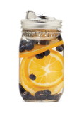 Jarware 82658 Jarware 82658 Stainless Steel 2-in-1 Drink and Fruit Infusion Lid, Regular Mouth