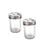 Jarware 82753 Toothbrush/Paste Stainless Steel Holder Set/2, Price/each