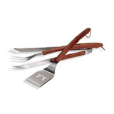 Outset QB00 Rosewood Collection BBQ Tool Set, 3-Piece