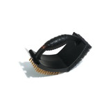 Outset QP43 V-Shaped Plastic Grill Brush with Pad and Scraper