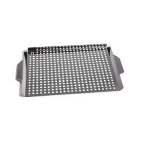 Outset QS71 Large Grill Grid with Handles, Stainless Steel