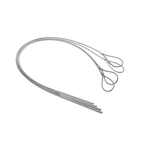Outset QS82 Flexible Skewers, Stainless Steel, Set of 4