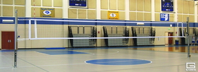 GARED 7200 Libero Collegiate Aluminum Multi-Sport One-Court Volleyball System